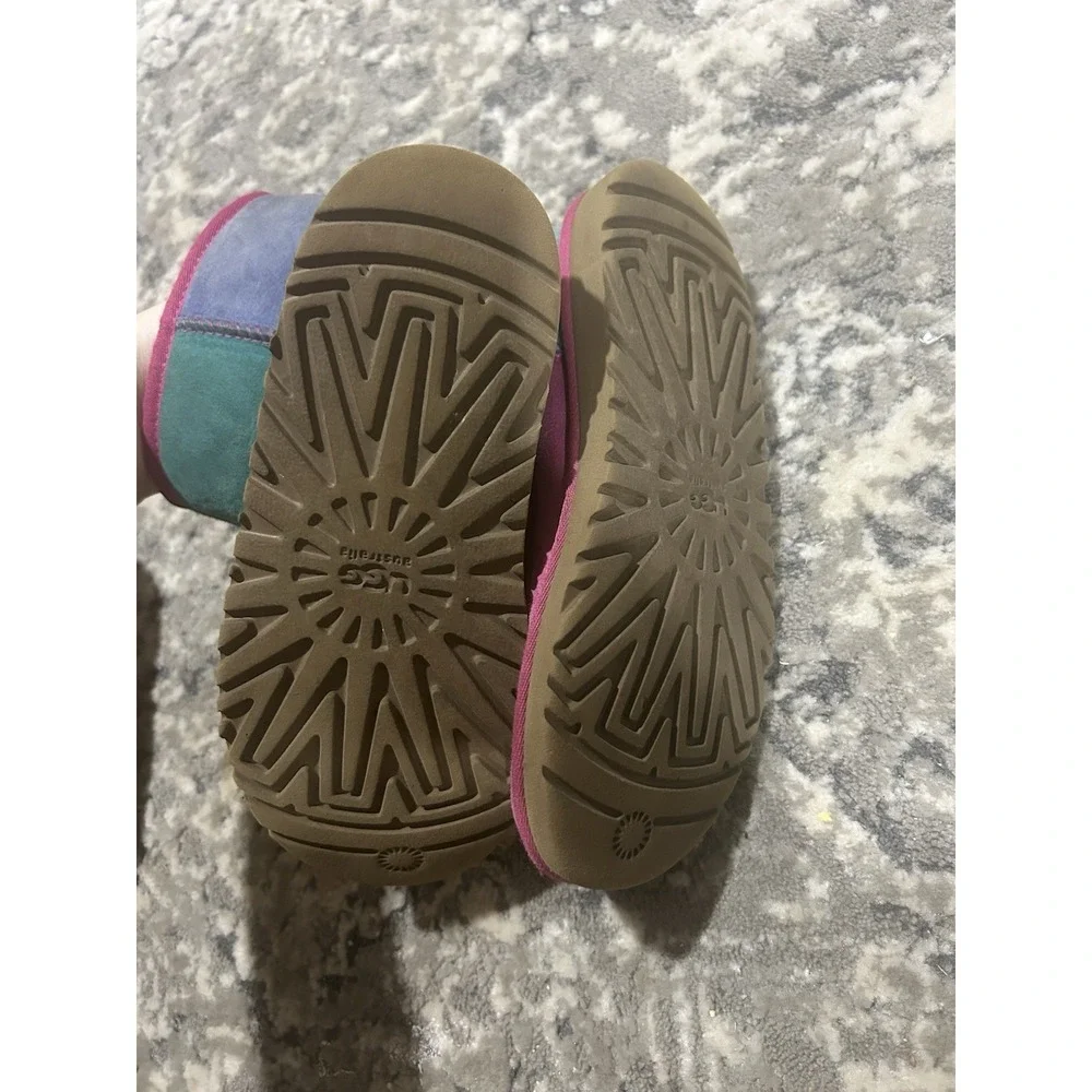 Girls Color block Ugg‎ Australia Suede Boots Size 3